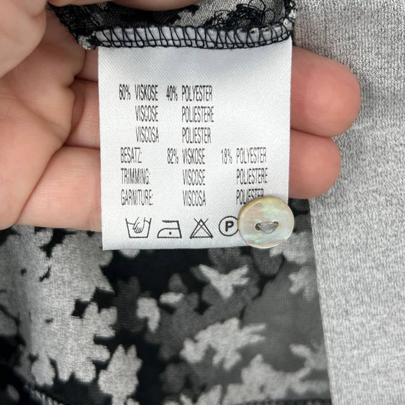 Y2K Tru women's sheer blouse size 40 see description for measurements - Picture 5 of 6